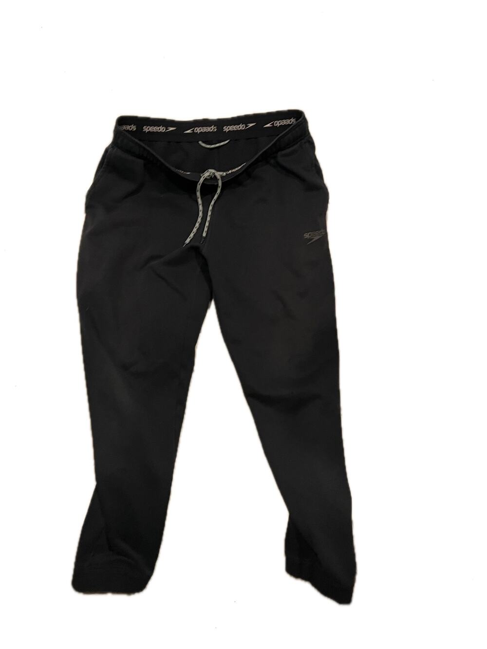 Speedo Black Sweatpants Joggers Mens Medium